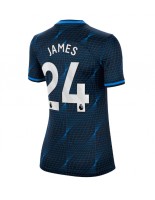 Chelsea Reece James #24 Venkovní Dres pro Dámské 2023-24 Krátký Rukáv
